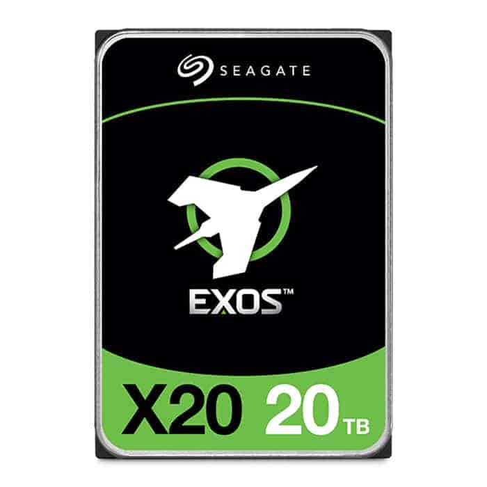 (image for) Seagate Exos X20 20TB 3.5" SAS 12GB/s HDD/Hard Drive